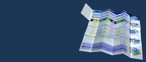 Faltplan Folder Kreuzbruch ZickZack Landkarten Stadtpläne Beipackzettel Minifolder Leporello Posterfalz Stufenfalz